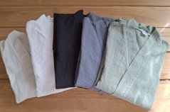Bademantel unisex weiss - 100% Baumwolle - waffle