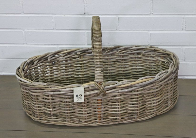 Basket - rattan - kubu