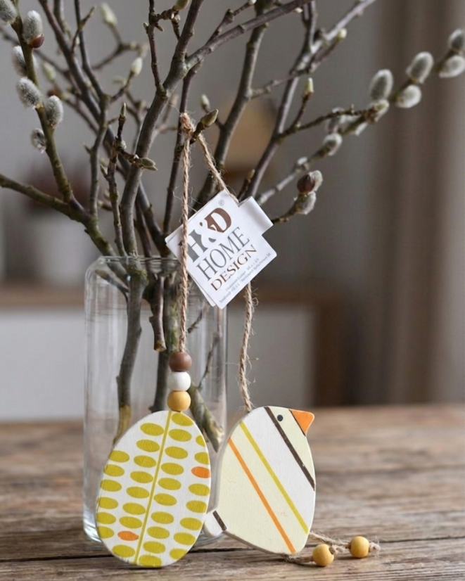 Hanging decoration - wood
