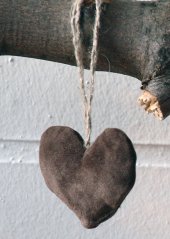 Hanging decoration - srdíčko