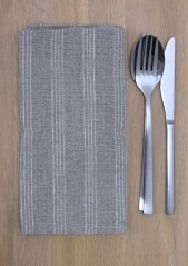 Serviette - 1 stück  - 100% leinen
