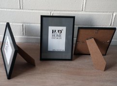 Frame - plastic, glass