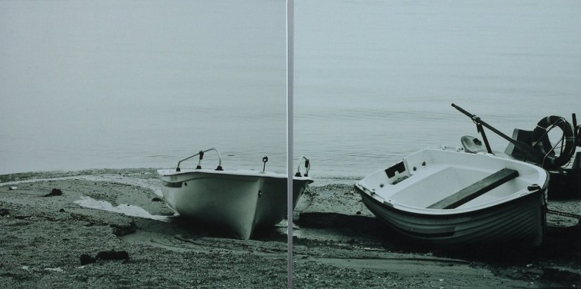 Bild, 2er-set - laminierte leinwand