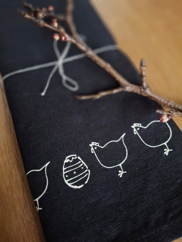 Tischset - 1 stück - 100% leinen