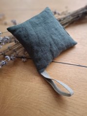 Levandulový polštářek pro dobrý spánek - 100% len