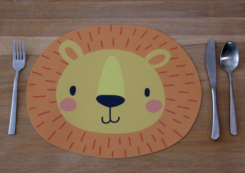 Dětské prostírání - lvíček - 1 ks