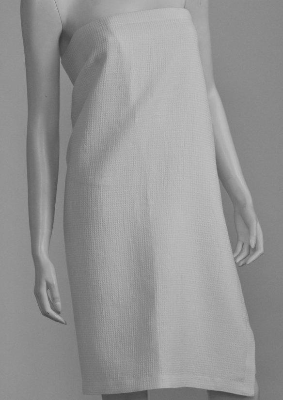 Dámský kilt do sauny - 100% bavlna - vazba vafle