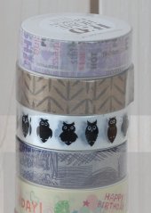 Páska lepící - sovičky - 1,50 x 1000 cm