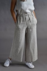 Wellness pants - 100% linen