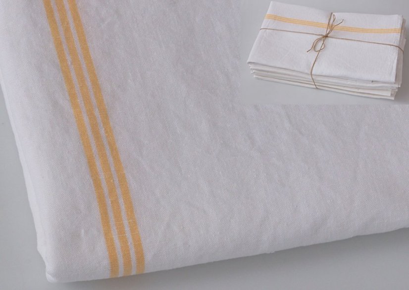 Bed sheet wellness - 50% linen, 50% cotton, 175 gsm