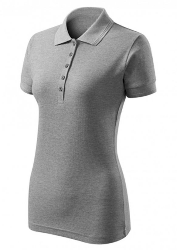 Damen poloshirt mit höherem gewicht - 65% baumwolle, 35% pes - Größe: XS, T-shirt color: 02 Navy blau