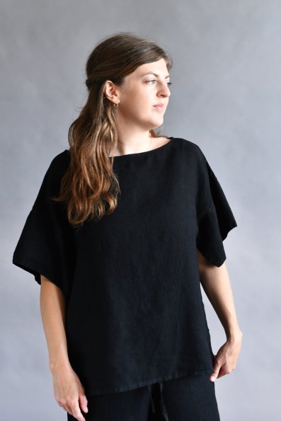 Dámská halenka - 100% len - Velikost: 46