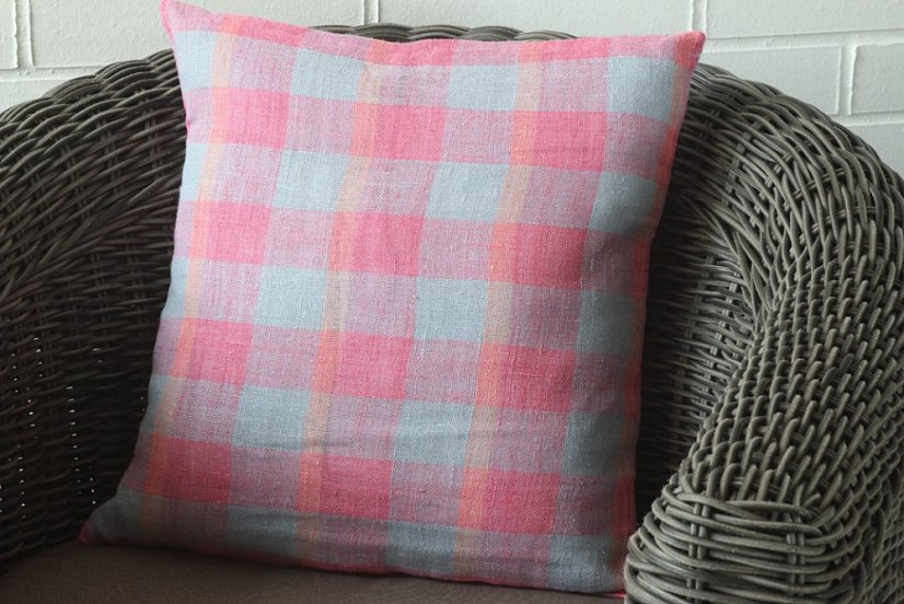Cushion with filling - 100% linen - 45 x 45 cm