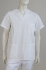 Medical gown UNISEX - 96% cotton, 4% elastane