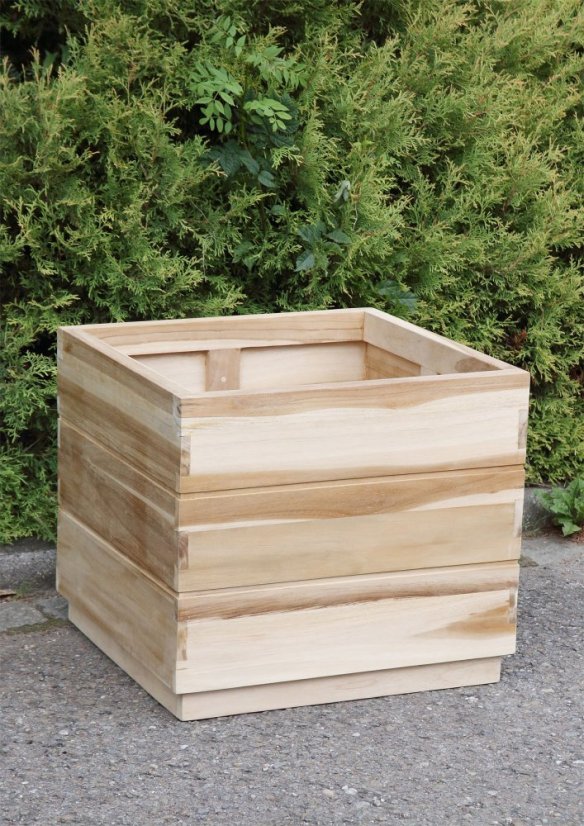 Flowerpot - teak