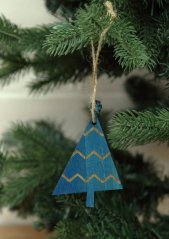 Decoration - christmas tree hinge
