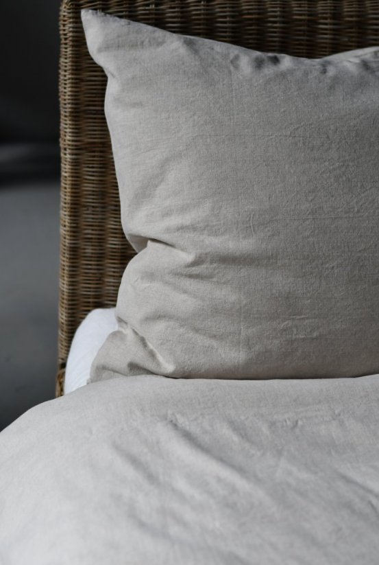 Bed linen - 100% linen - czech product - hotel closure - Linen color: BI2