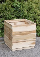 Blumentopf - teak