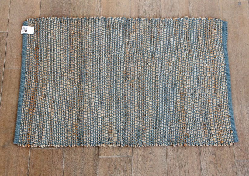 Woven rug - 50% cotton, 50% hemp