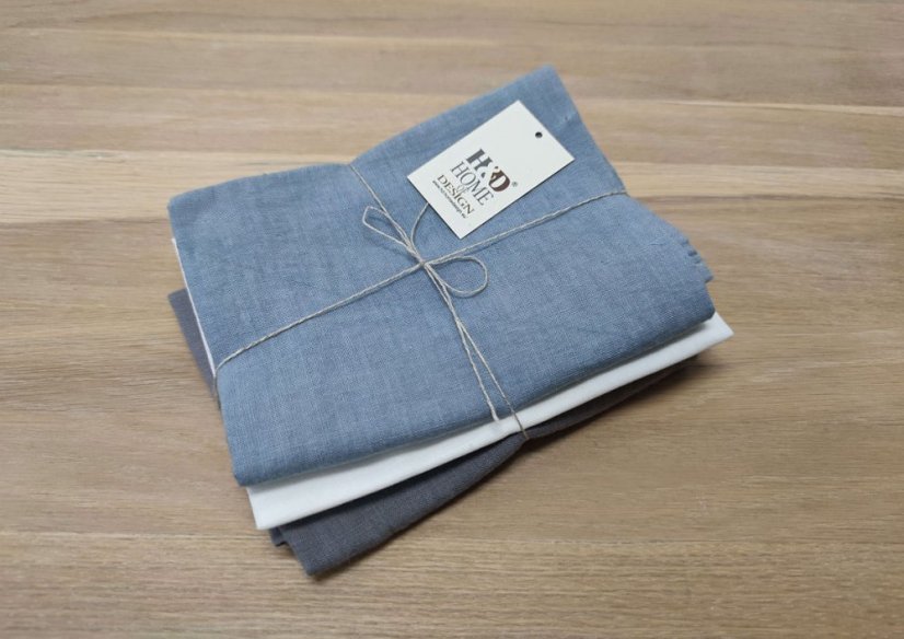 Kitchen towels - 3 pieces - 100% linen