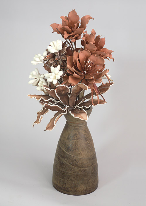 Arrangements - artificial flowers, vase