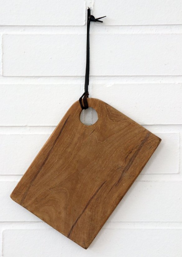 Kitchen cutting board - massive teak