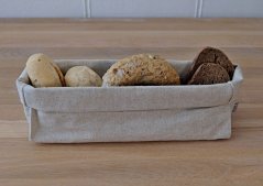 Brotkorb - 100% leinen