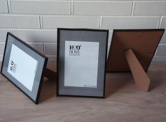 Frame - plastic, glass