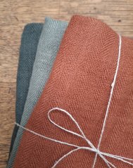 Linen kitchen towels - 3 pieces