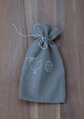 Drawstring bag - 100% cotton
