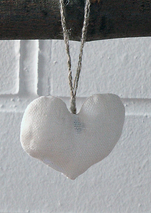 Hanging decoration - srdíčko