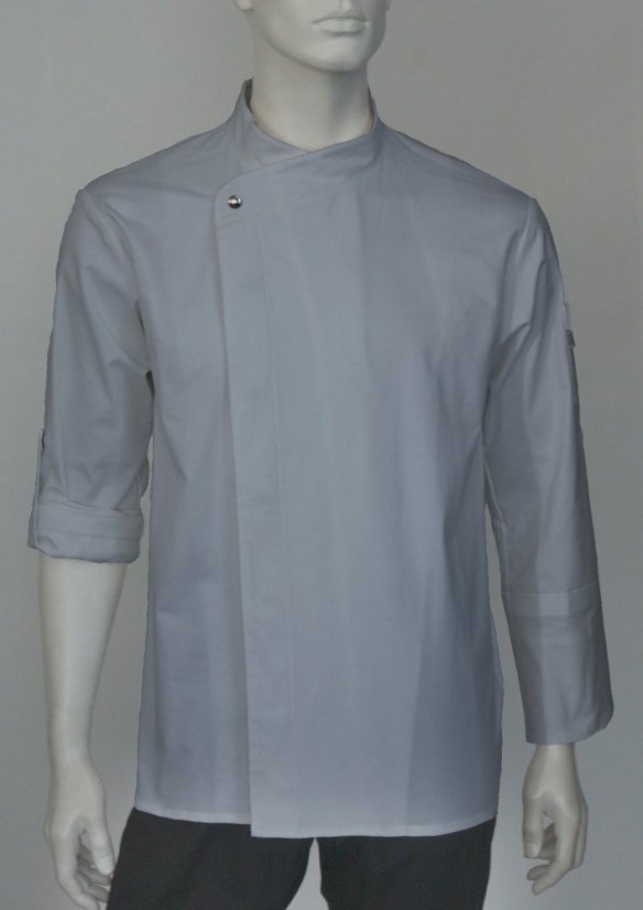 Chef coat jacket - 96% cotton, 4% elastane - Size: 48