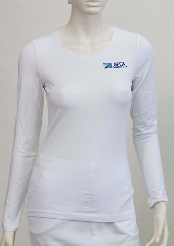 Dámské tričko - 95% bavlna, 5% elastan - Velikost: L