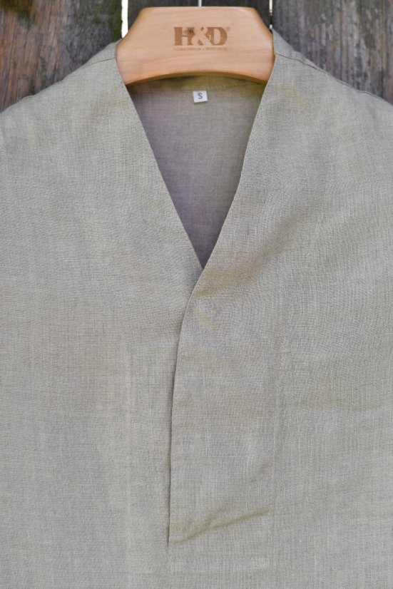 Arbeitstunika unisex - 100% leinen - Größe: XXL