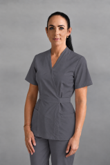 Damen berufs bluse - 96% baumwolle, 4% elastan