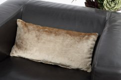 Cushion with filling - plush - 60 x 30 cm