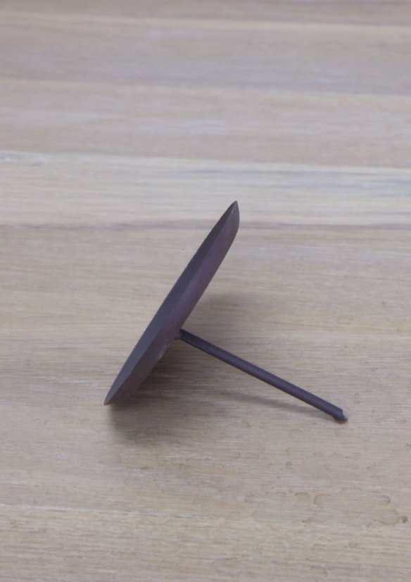 Candle holder with spike