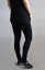Damen-Leggings aus Baumwolle – schwarz - Größe: XS