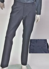 Pánské kalhoty - chino - přední klínové kapsy - 96% bavlna, 4% elastan