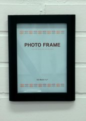Photo frames - wood, glass