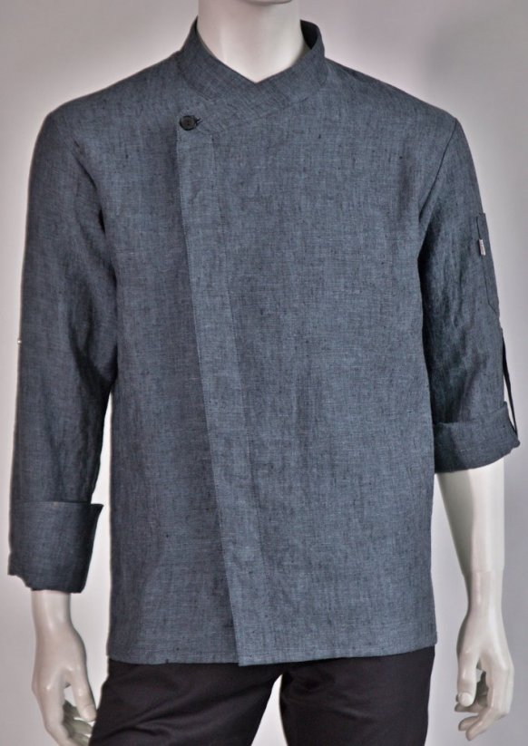 Chef coat jacket - 100% linen - Size: L