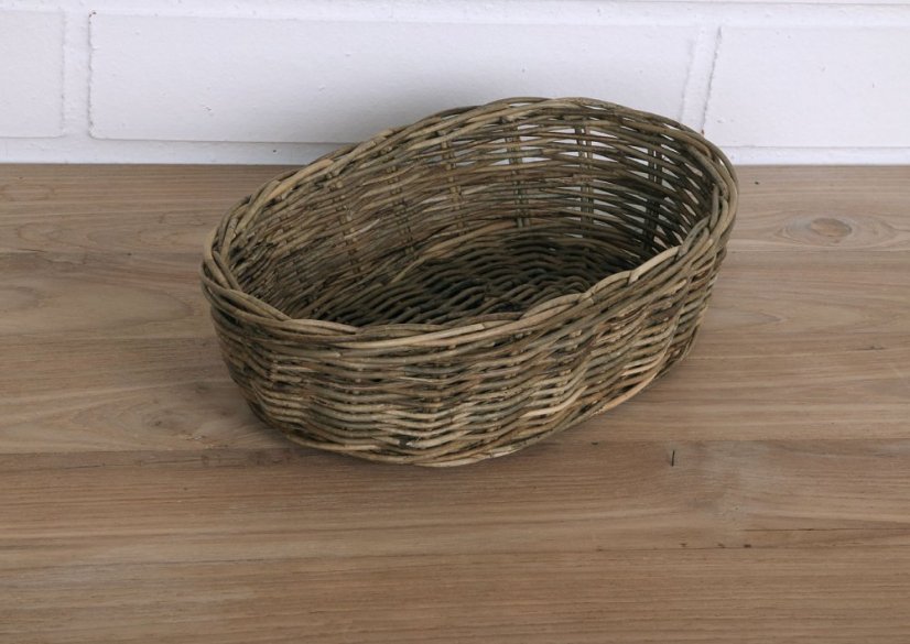 Basket - rattan - slimit