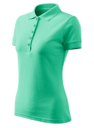 Damen poloshirt mit höherem gewicht - 65% baumwolle, 35% PES - Größe: M