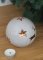 Vánoční keramika - lucerna na čajovou svíčku - sob