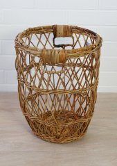 Basket round - rattan