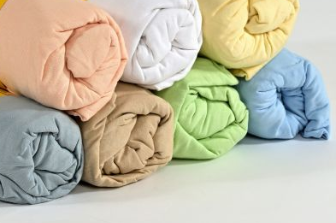 Fitted sheet 90 x 200 cm – 100% cotton - different colors