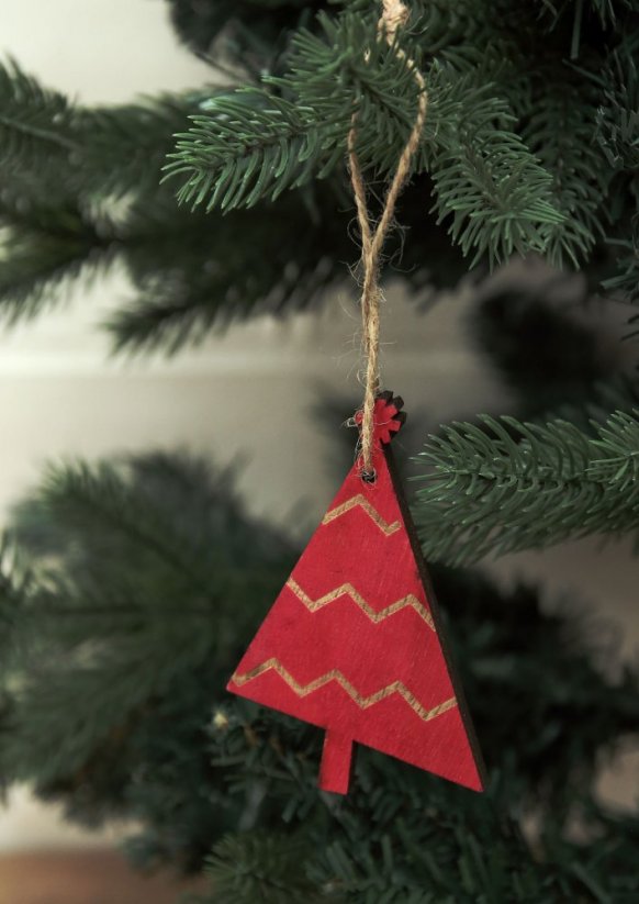 Decoration - christmas tree hinge
