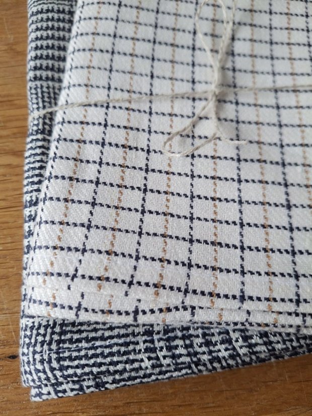 Mycí ubrousek na nádobí / hadřík na úklid - 100% len - 2 ks