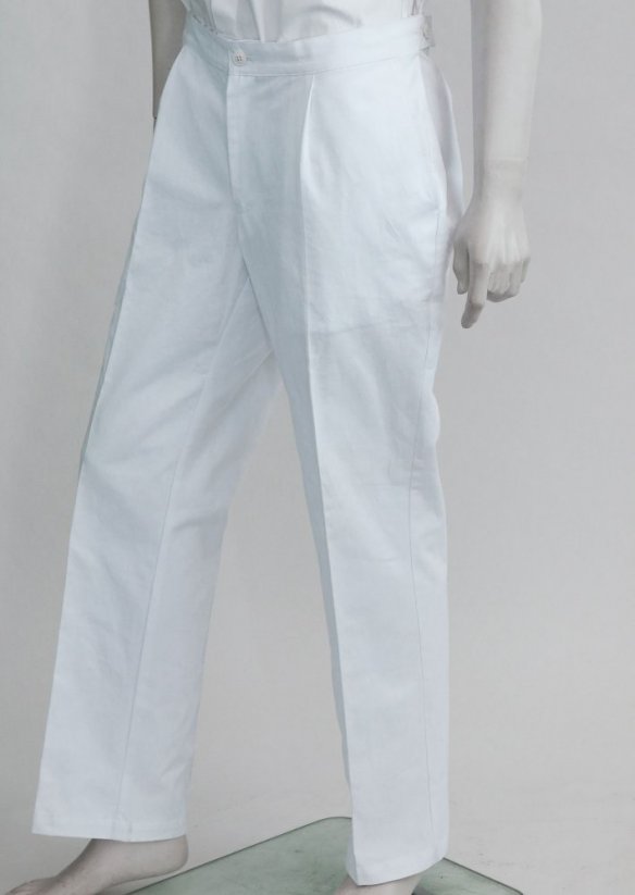 Pánské zdravotnické kalhoty - prodloužená délka - 96% bavlna, 4% elastan