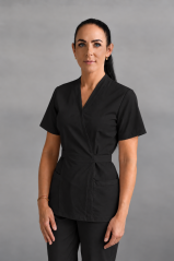 Damen berufs bluse - 96% baumwolle, 4% elastan